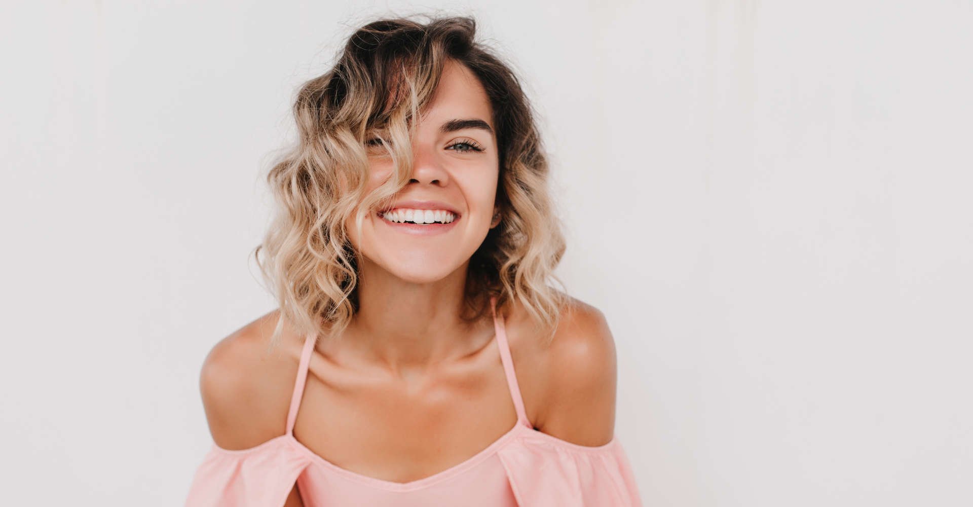 Cabelo curto com mechas